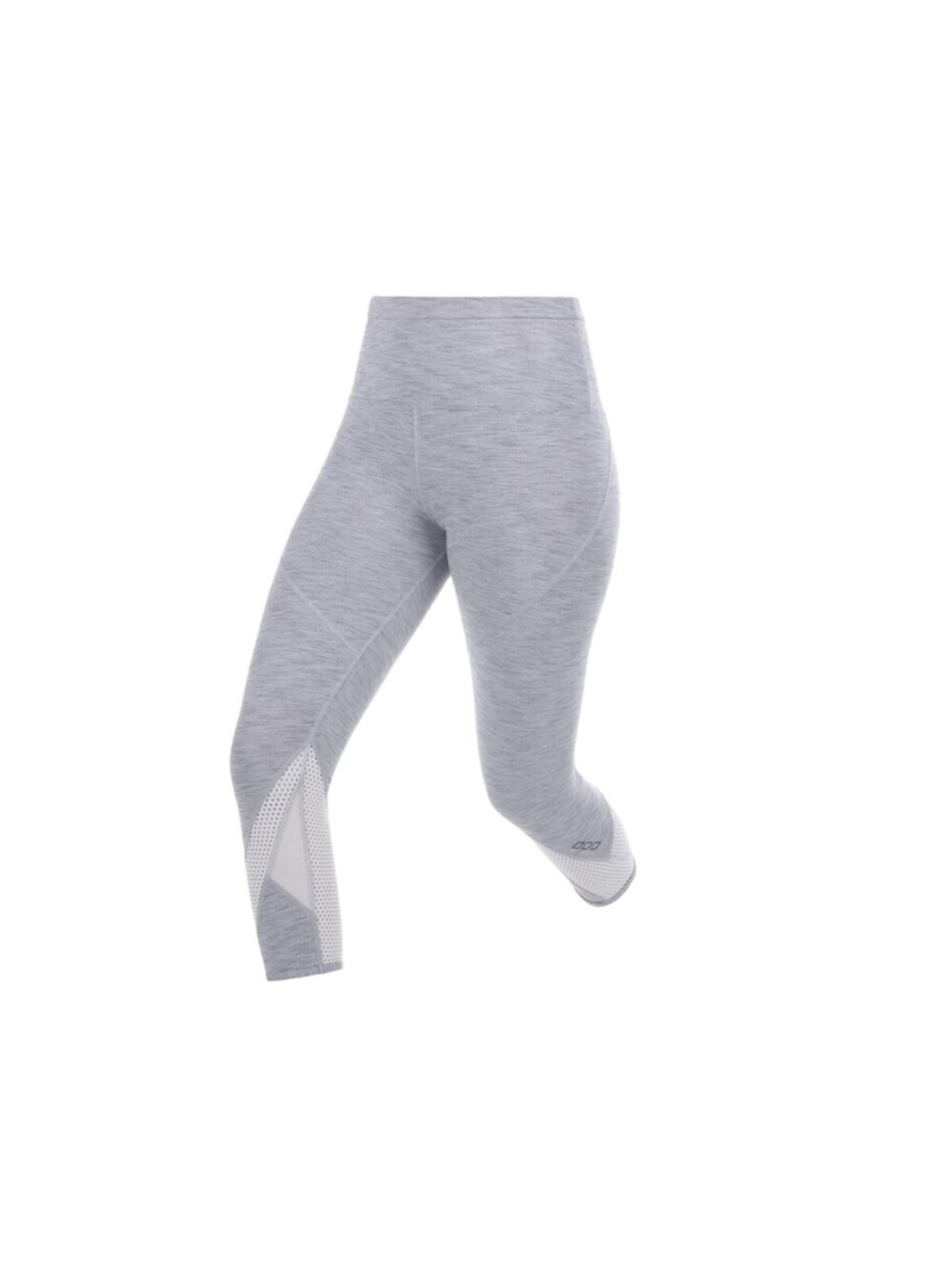 Lorna Jane Gray & White Enhanced Stability 7/8 Leggings Sz. S